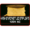 Harsh Environment LED Strip Light - 120V AC