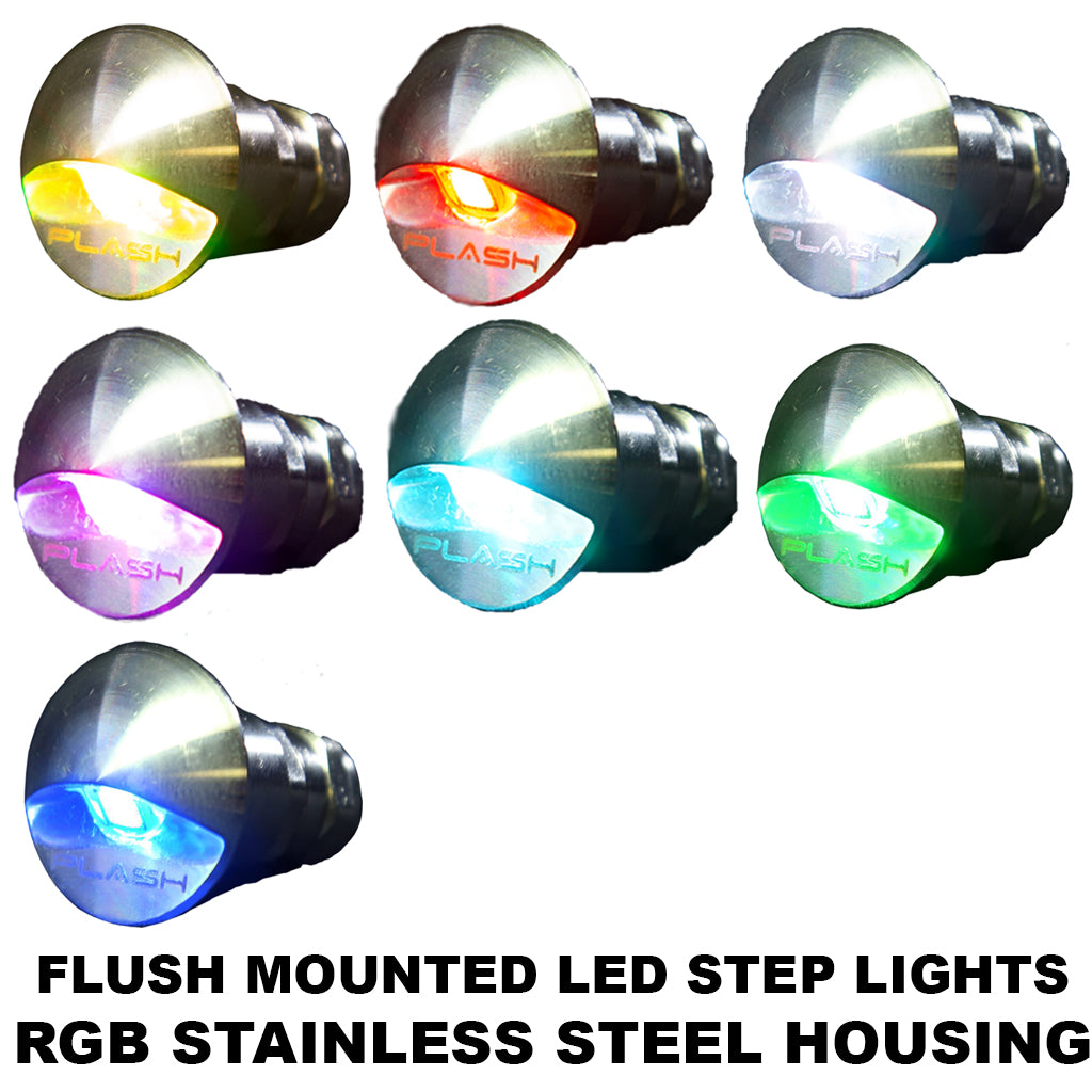 Stainless Steel LED Step Light Boat down light Compare Picture fully waterproof potted IP68