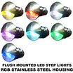 Stainless Steel LED Step Light Boat down light Compare Picture fully waterproof potted IP68