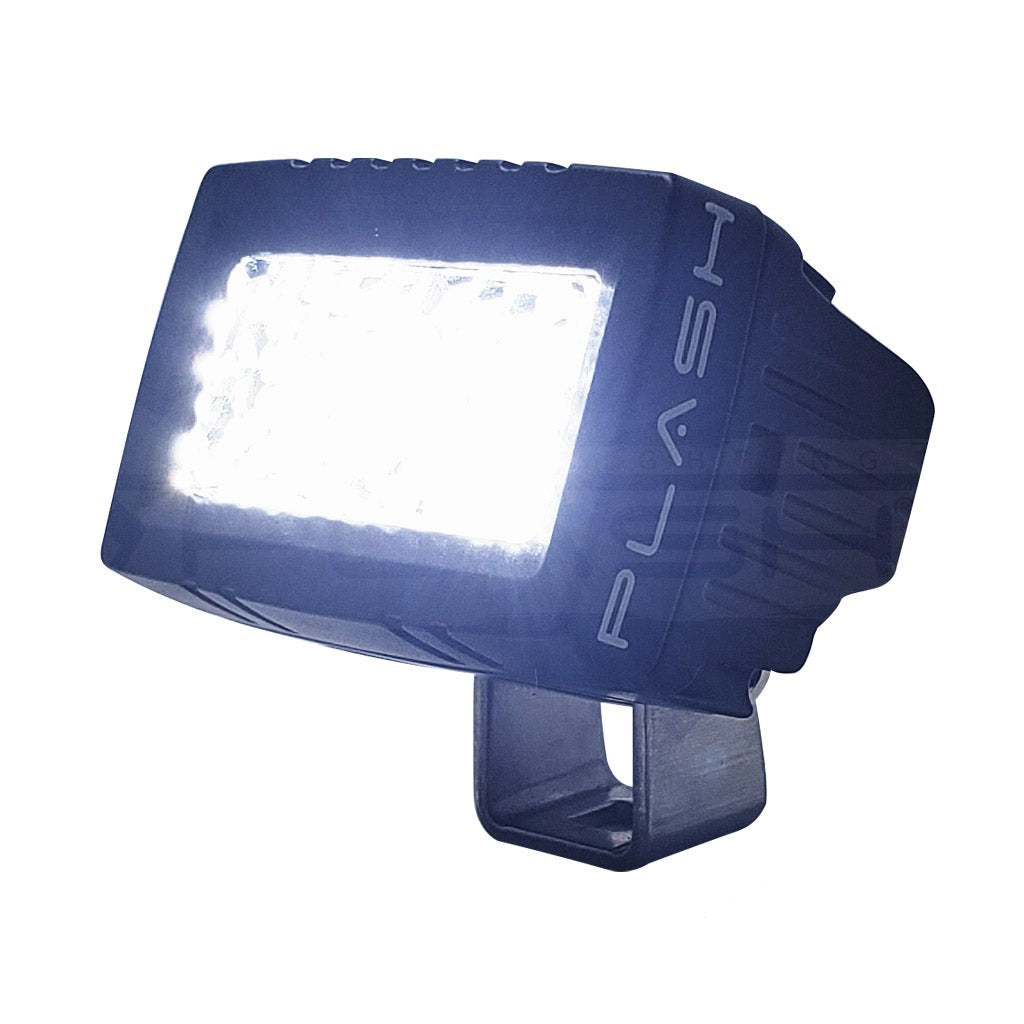 Small Marine Black LED Spreader Light-Diffused-ON