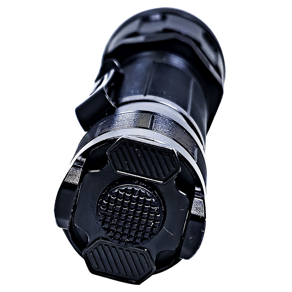 PL30C Tactical Flashlight tail switch with instant strobe and turbo button
