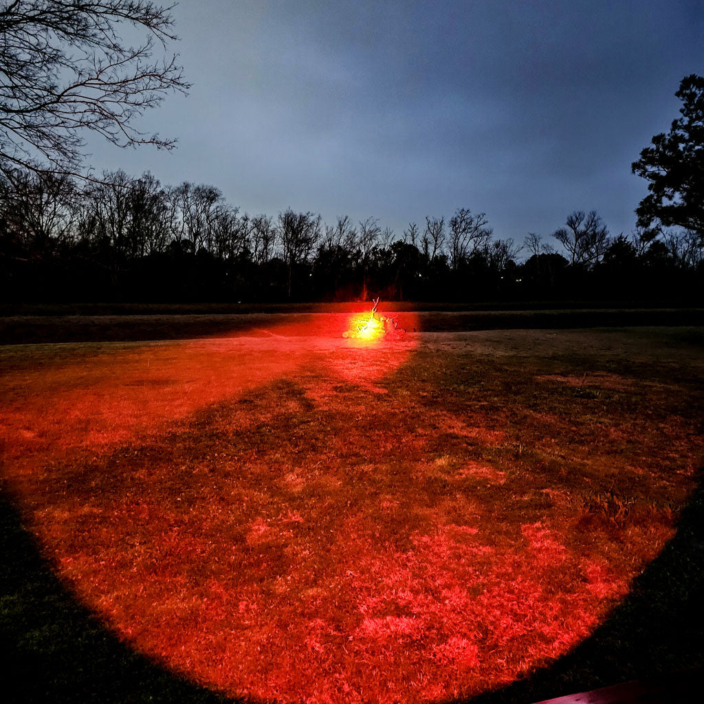 PL50X Dual Color Hunting Light RED/White Rechargeable LED Light Brightest Beam