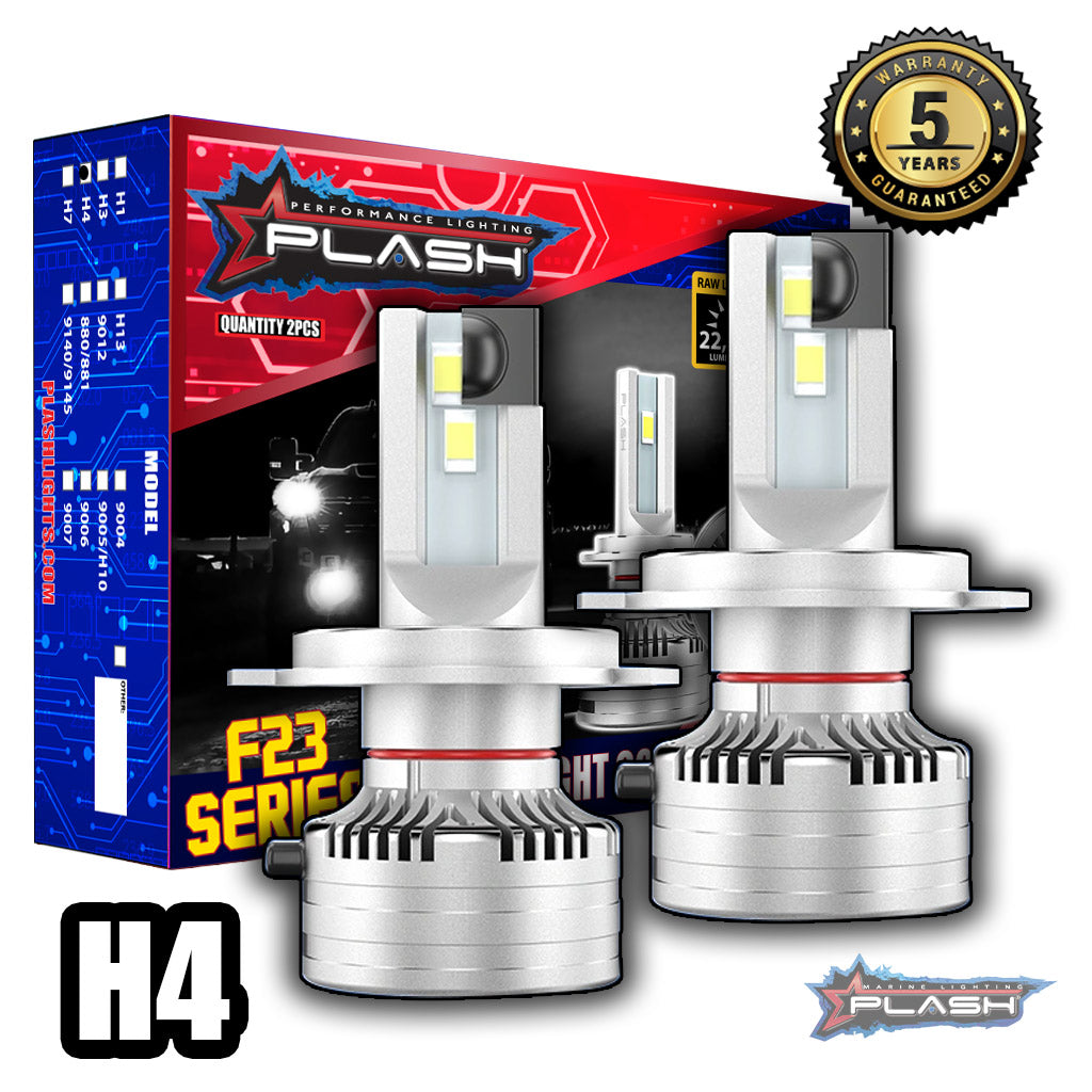 F23 Series Led Headlight Replacement Fits H4