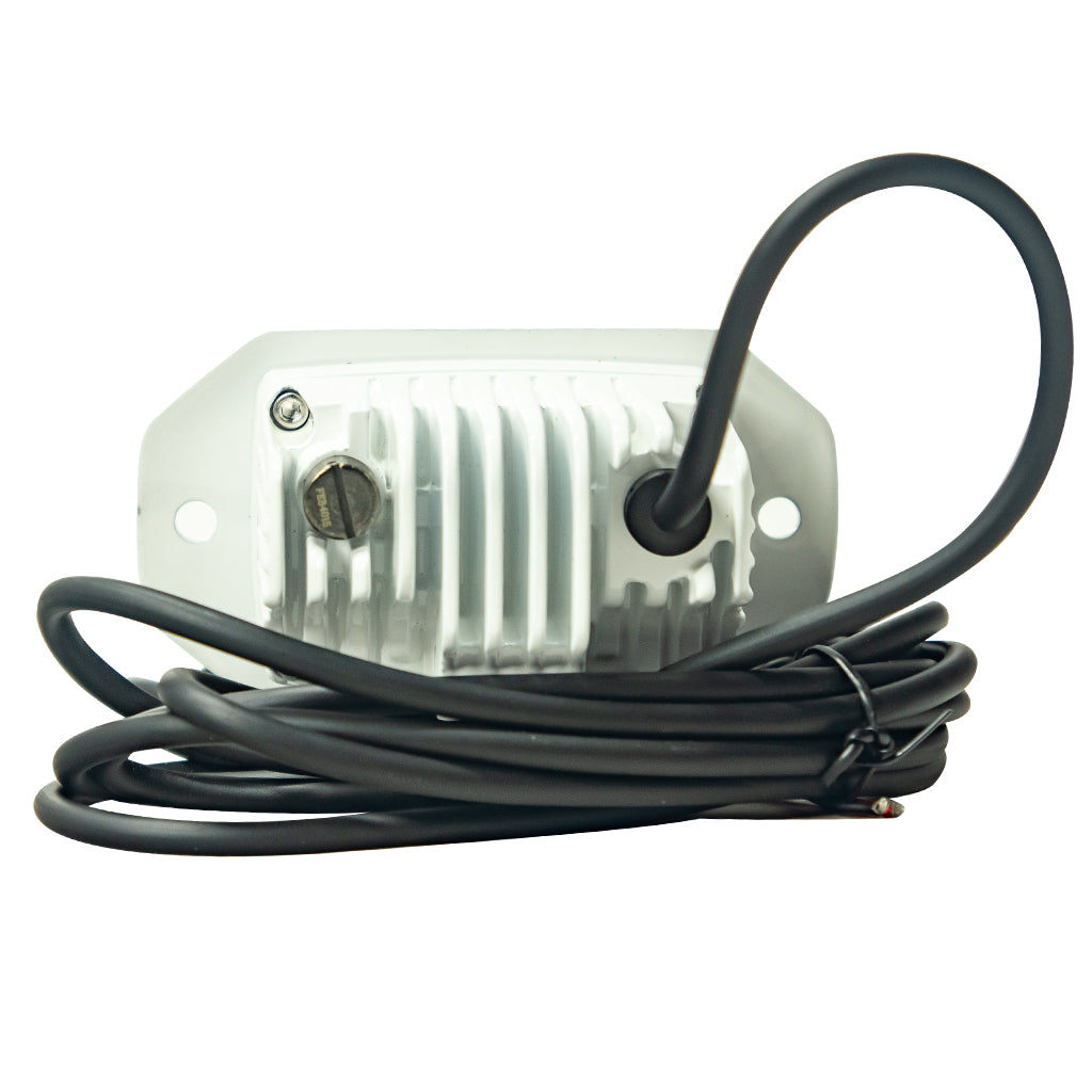 Marine-FM-LED-Spreader-Light-White-Housing-Rear-Wiring