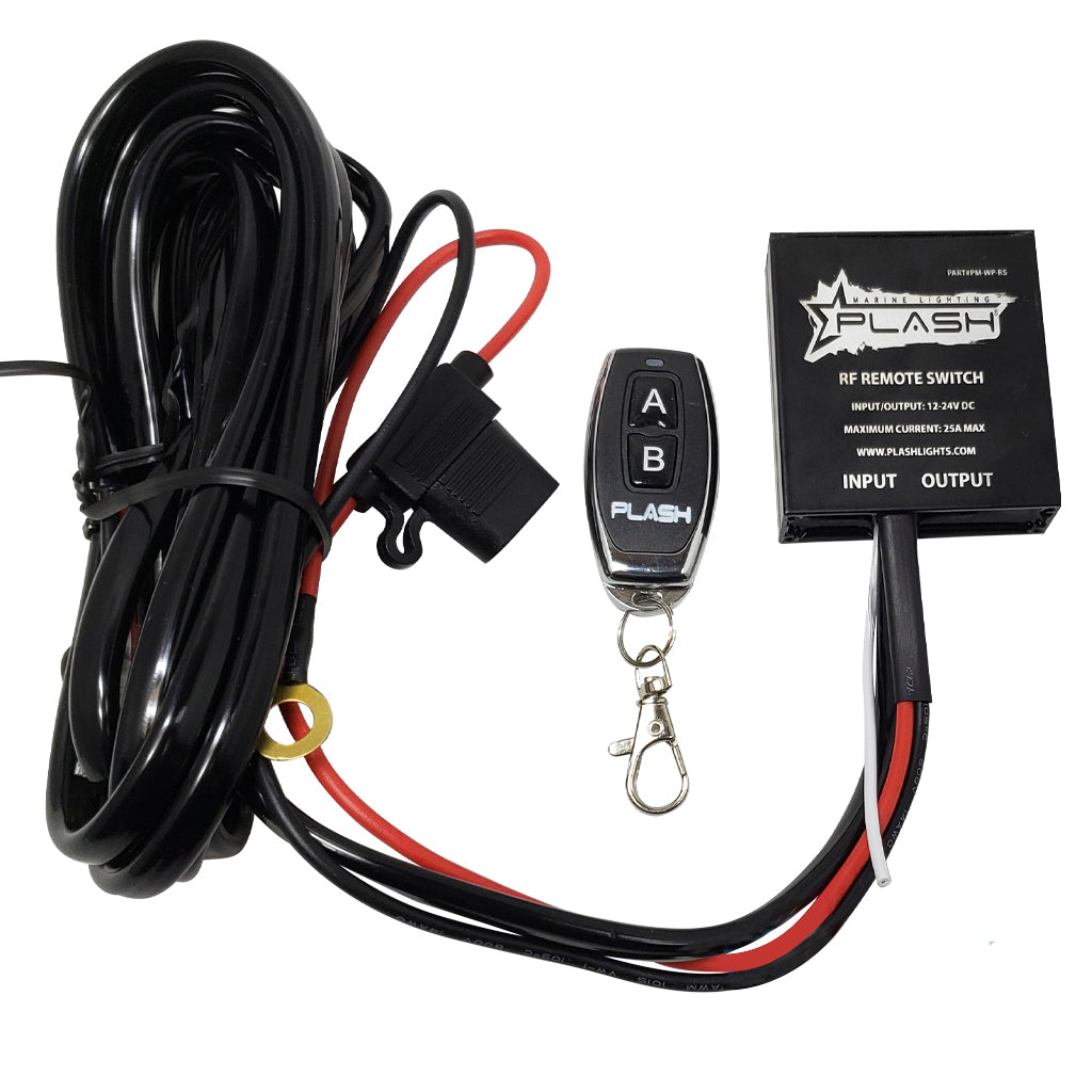 12V Waterproof Switch-Remote for Boat Trailer Lighting | 25A