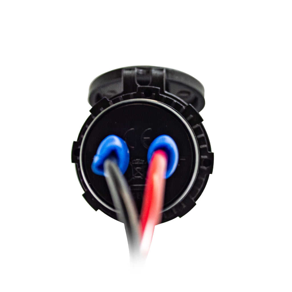 Plash Dual Port 12V USB Charging Outlet | USB-C | USB-A