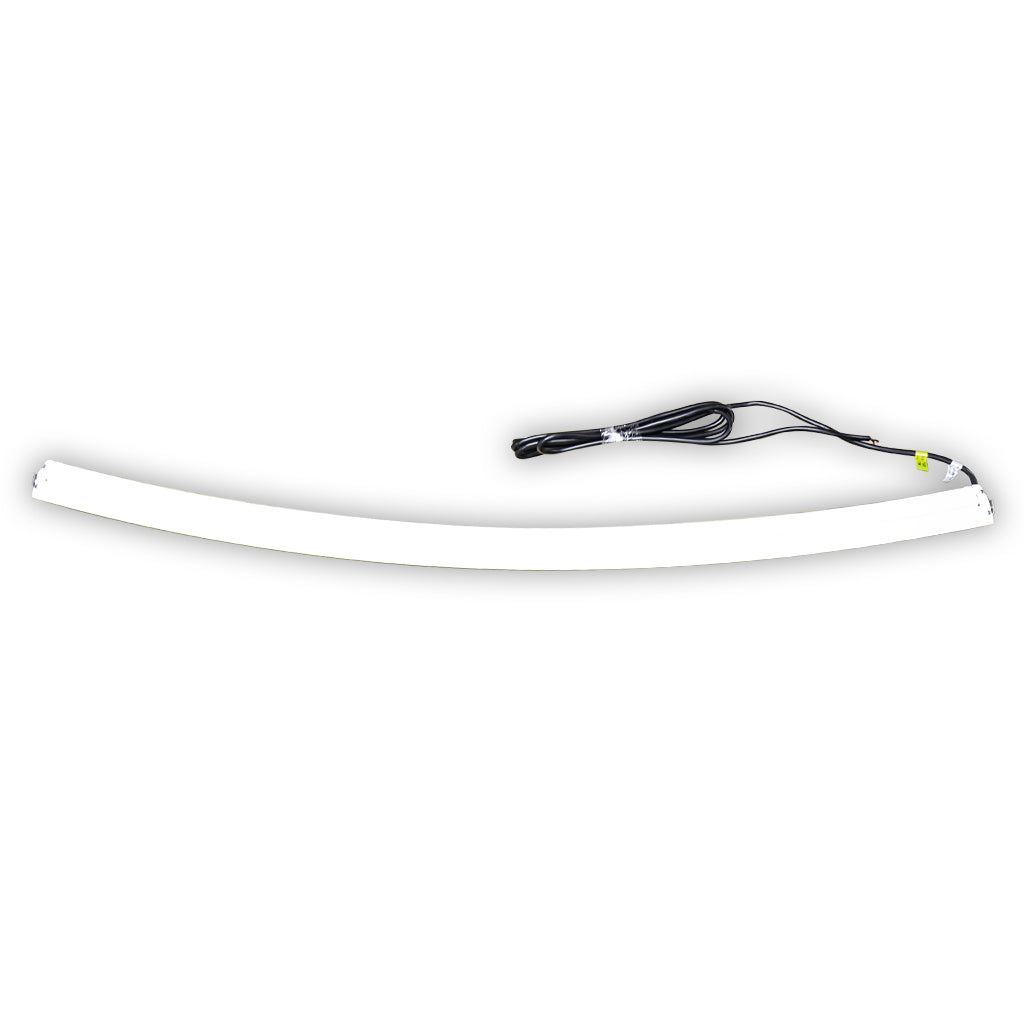 SRX2 50 INCH Curved Bar Single Row White Top View