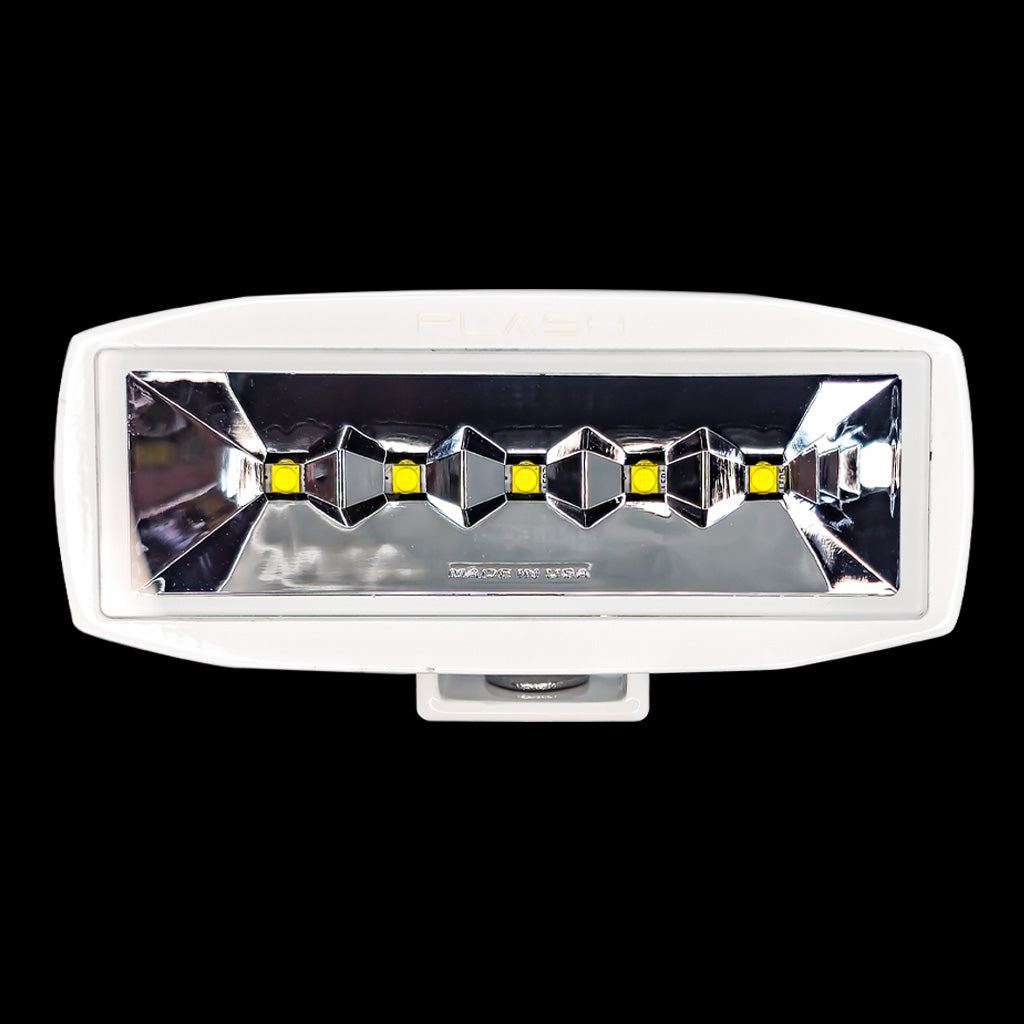 Satius Carbon Fiber Spreader Light painted white by Plash