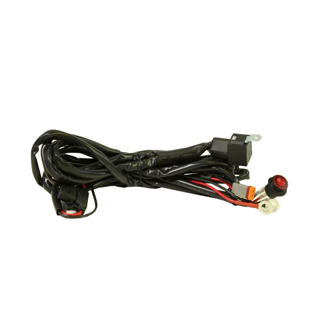 30" XX-Series LED Light Bar - Black (3W) Wiring Harness