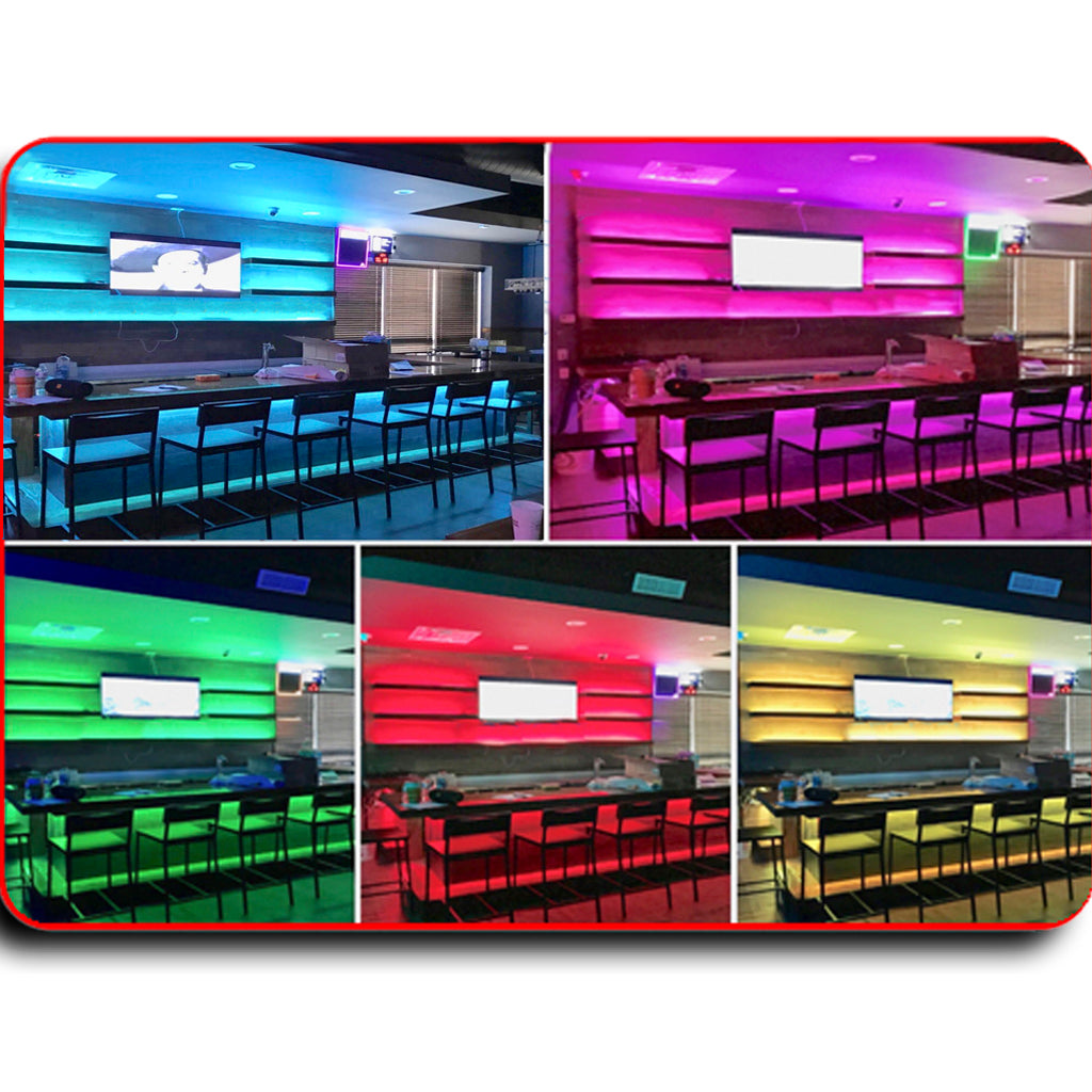 RGB Color Changing Strip Light for Bar Marine Rated waterproof