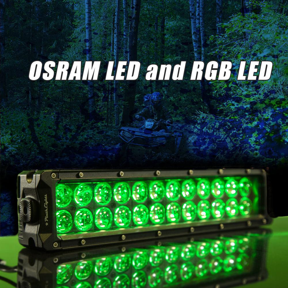 40" Blacked Out OG-Series LED Light Bar + RGB Backlighting
