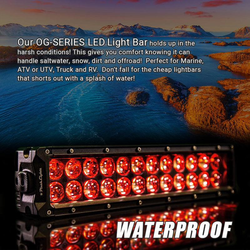 OG-Series LED Light Bar + RGB Backlighting - 6