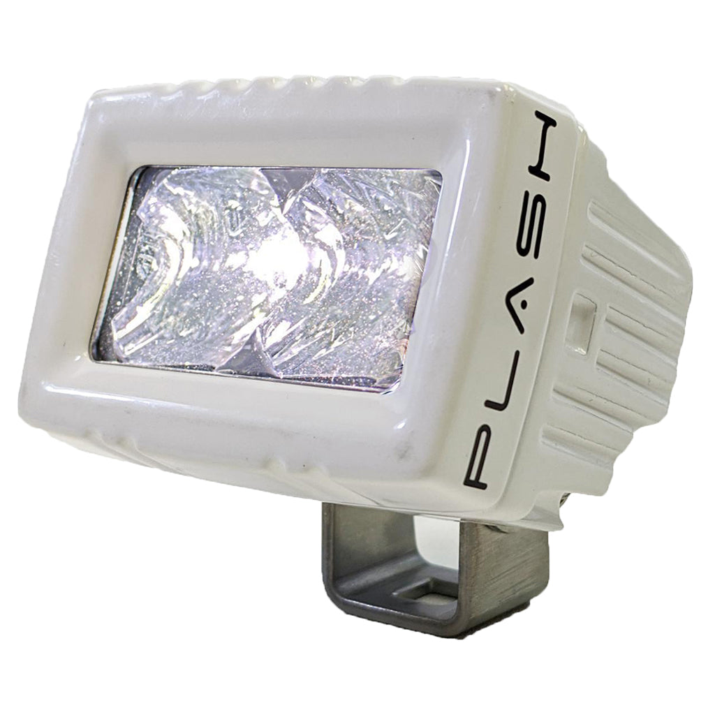 Plashlights | 20W Low Profile LED Spreader Light - 35° Linear Flood - Marine White