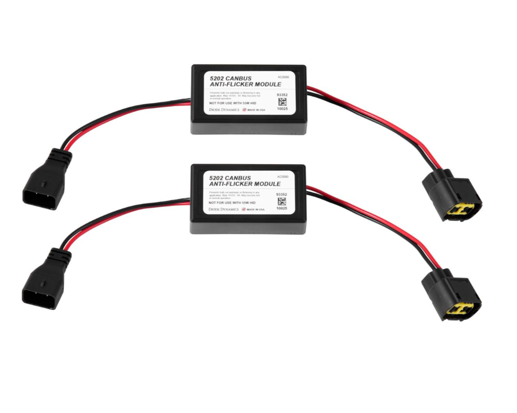 Bevinsee H15 Canbus LED Resistor/Anti-Flicker Kit For VW Multivan V (2010+) – Plug & Play, 50W, 6Ω