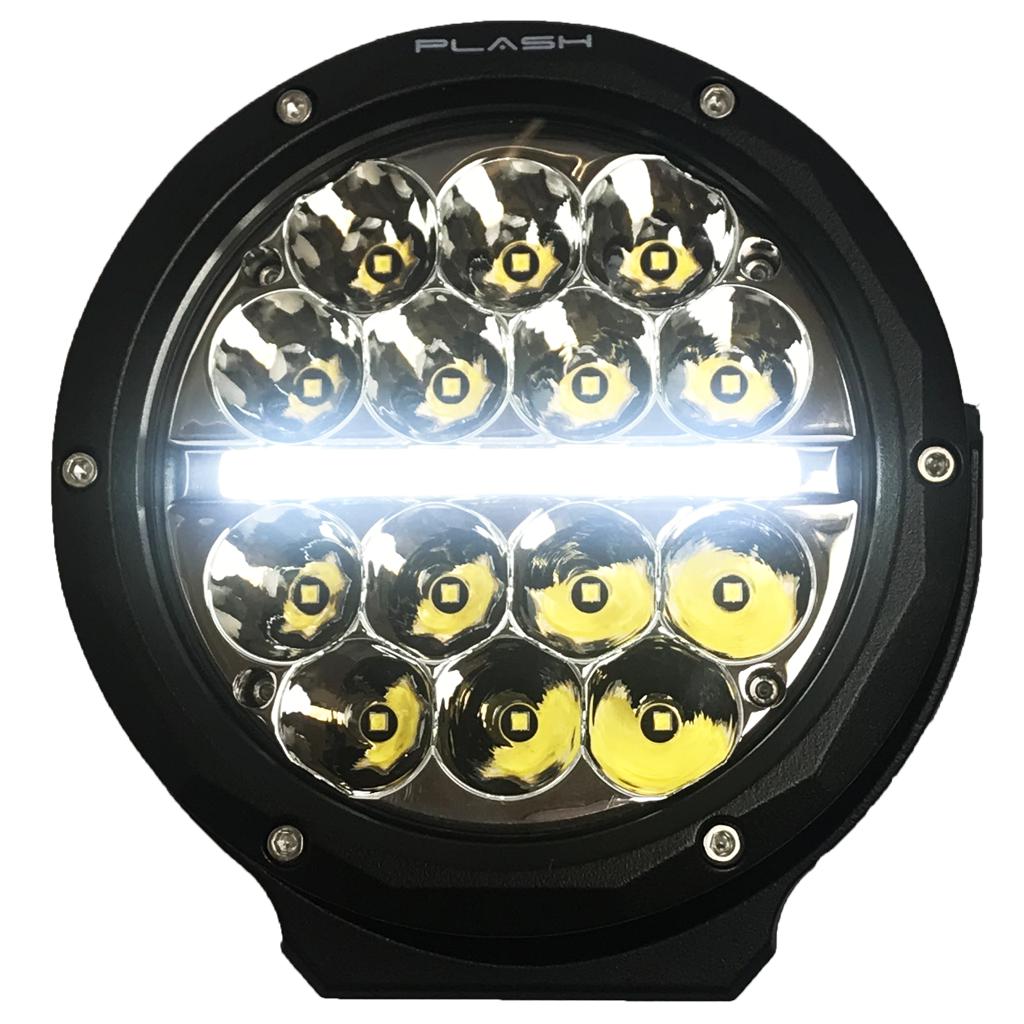SOL-V   6" Round LED Driving Light with DRL