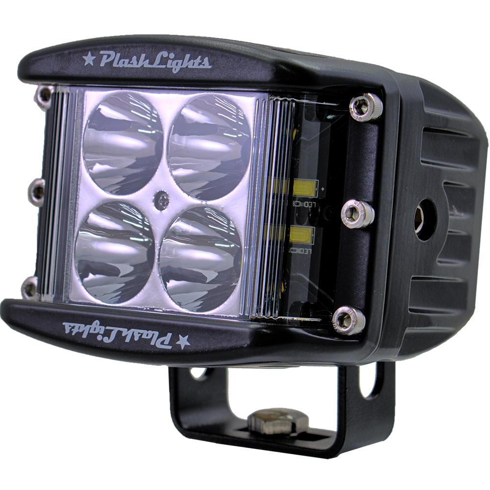 PlashLights 60W Side Shooting LED Cube Lights
