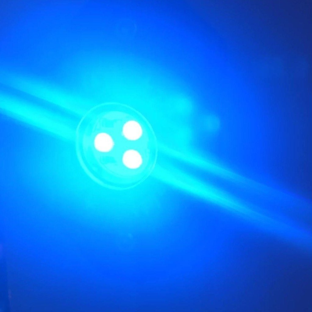 BLUE LED Auto Truck Rock Light Plash