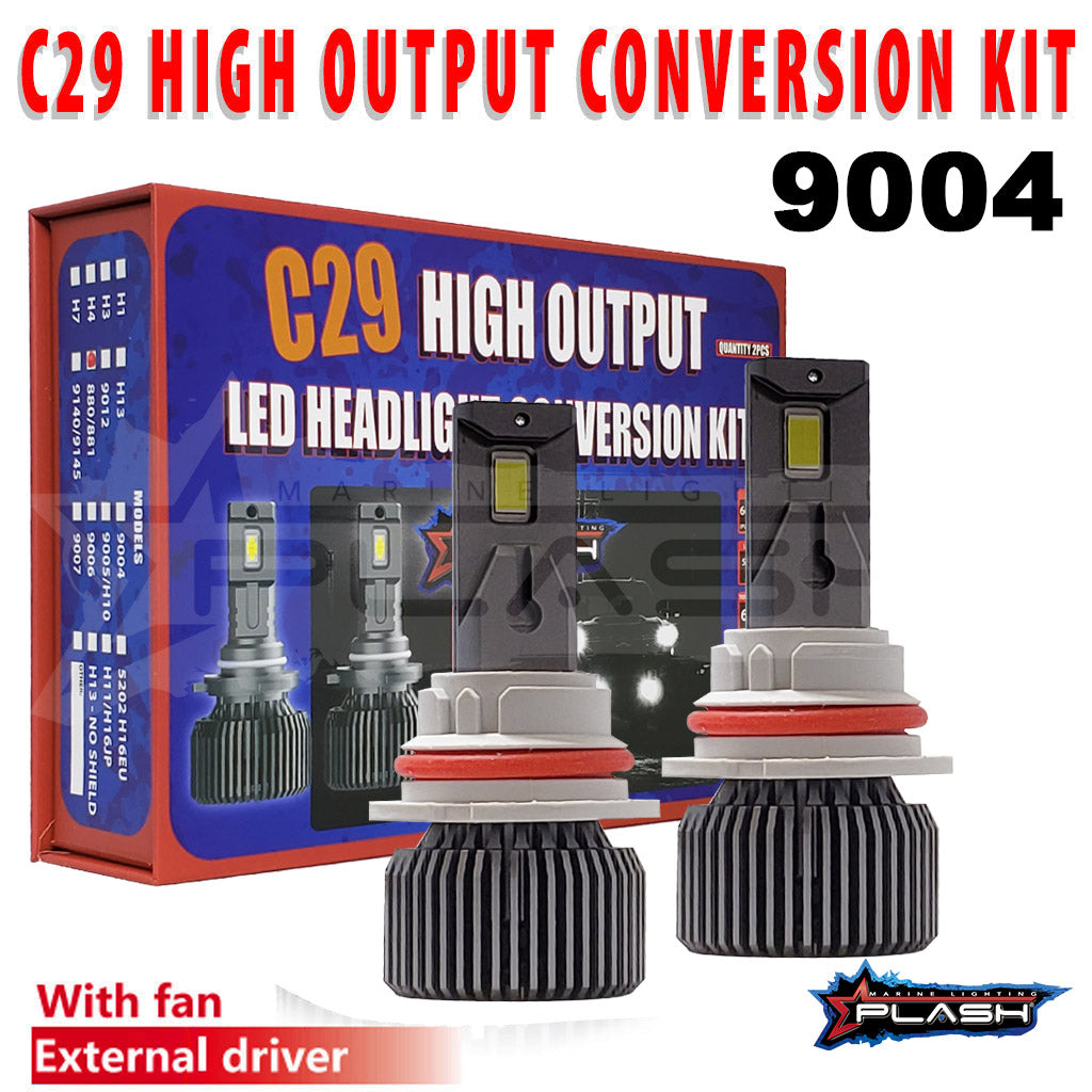 C29 High Output LED Headlight Conversion Kit | 9004