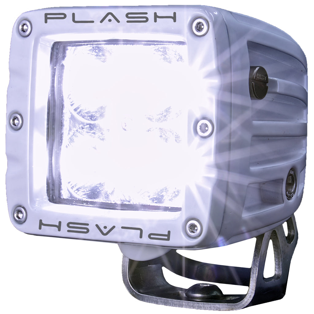 40W Marine White LED Spreader Light - 10° Spot Beam