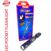 PL8X LED POCKET FLASHLIGHT TWO BATTERIES INCLUDED