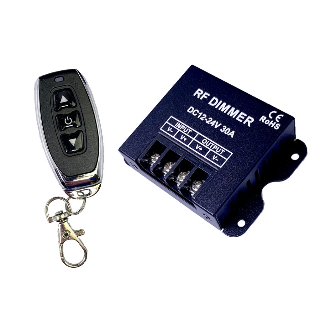 Remote Operated In-Line Dimmer | 12V-24V | High Amp