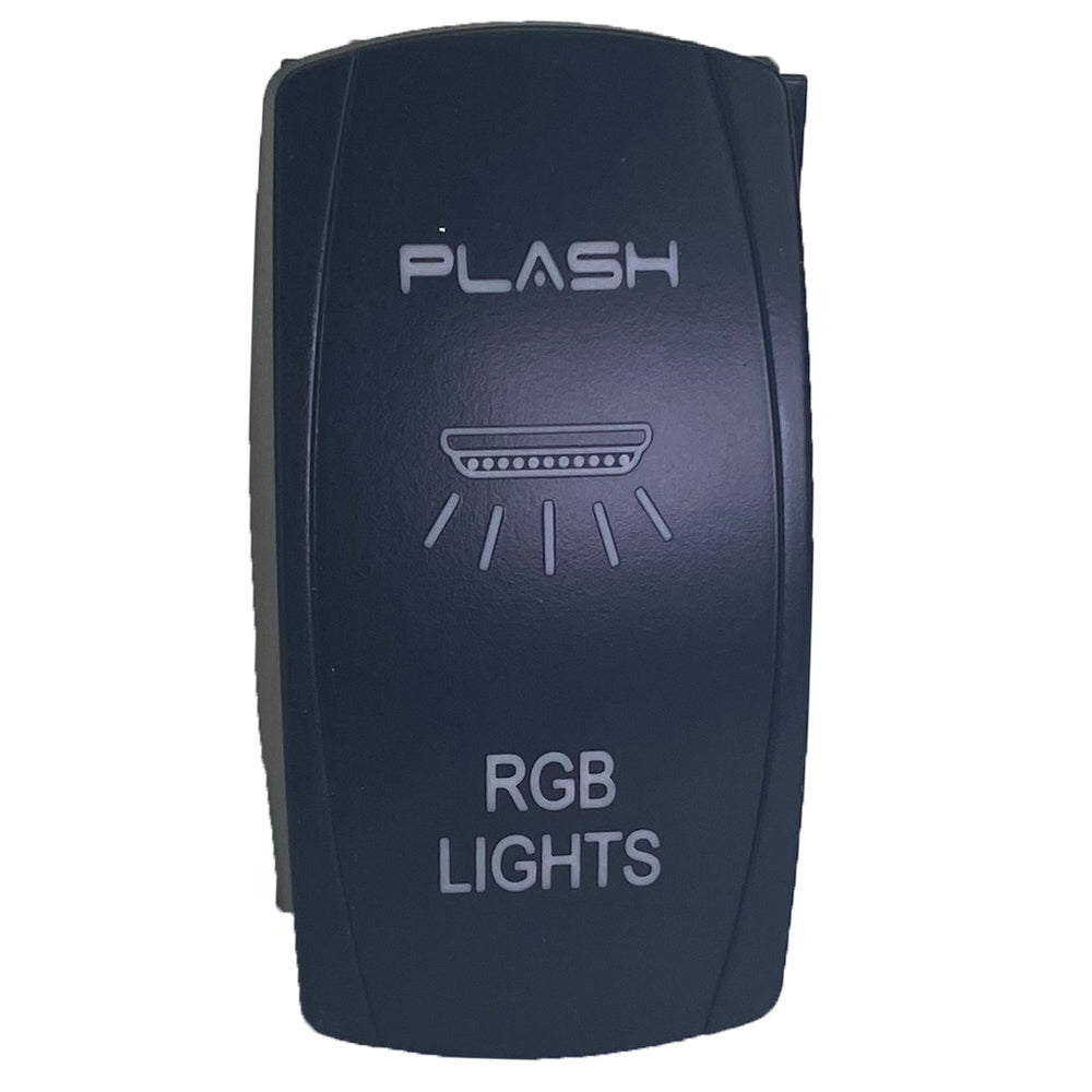 Plash RBG Rocker Switch | Waterproof Rocker Switch