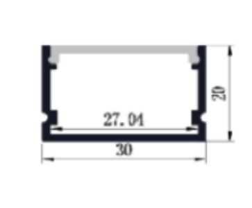 Aluminum Extrusion Channel for LED Lights