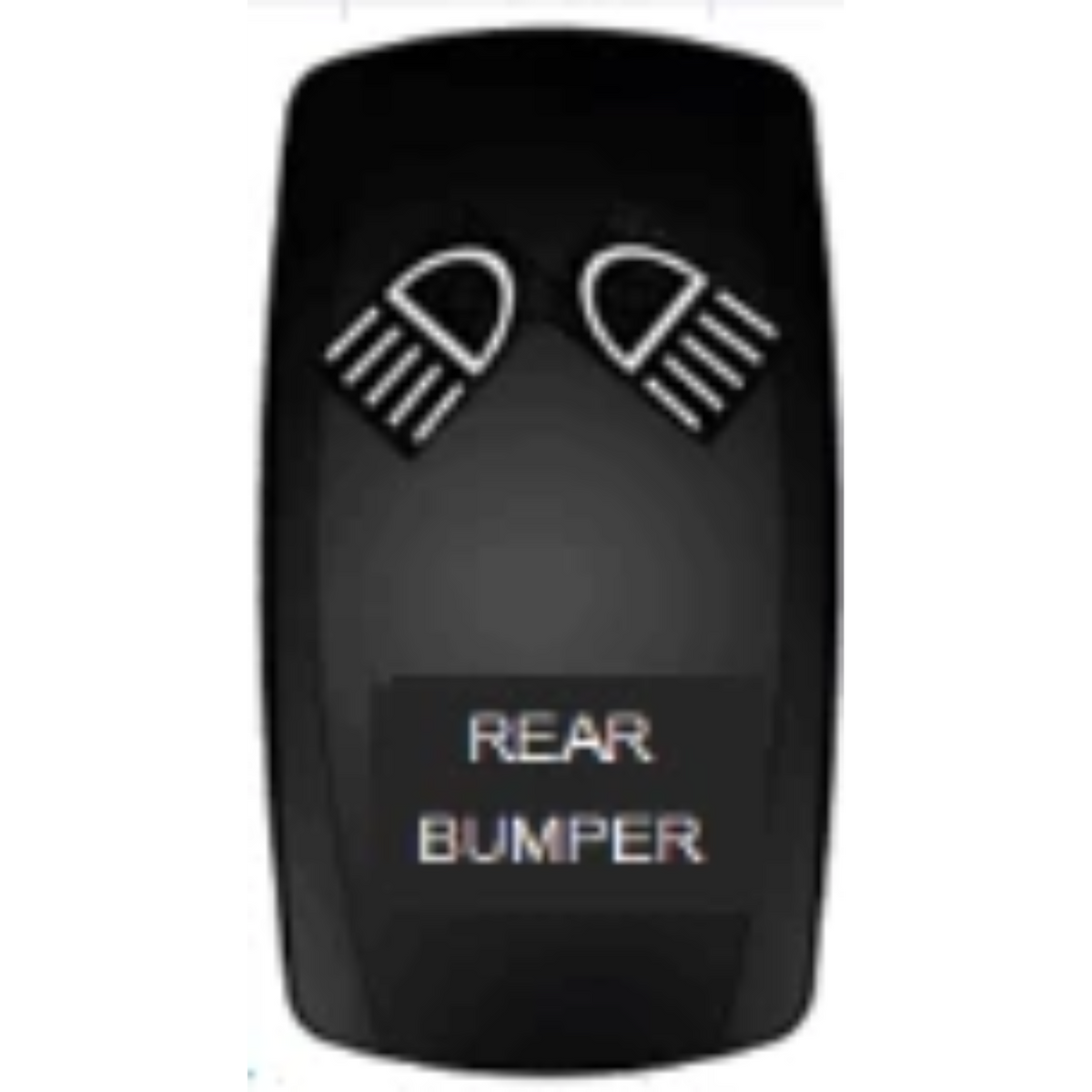 Rear Rocker Switch Rear Lights | 20A-12VDC | LED Rocker Switch | Plash