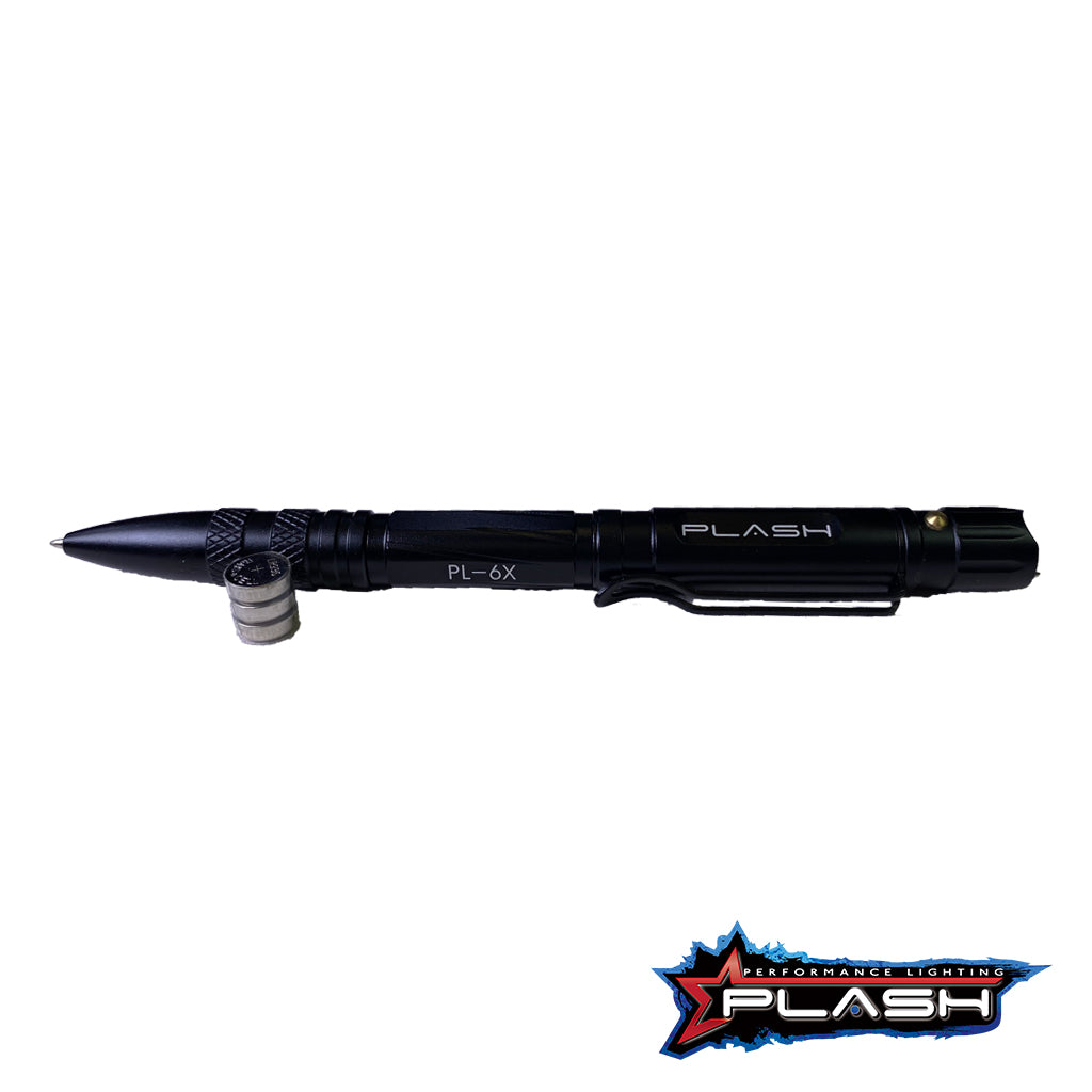 PlashLights MultiFunctional Tactical Pen with 3 Batteries 