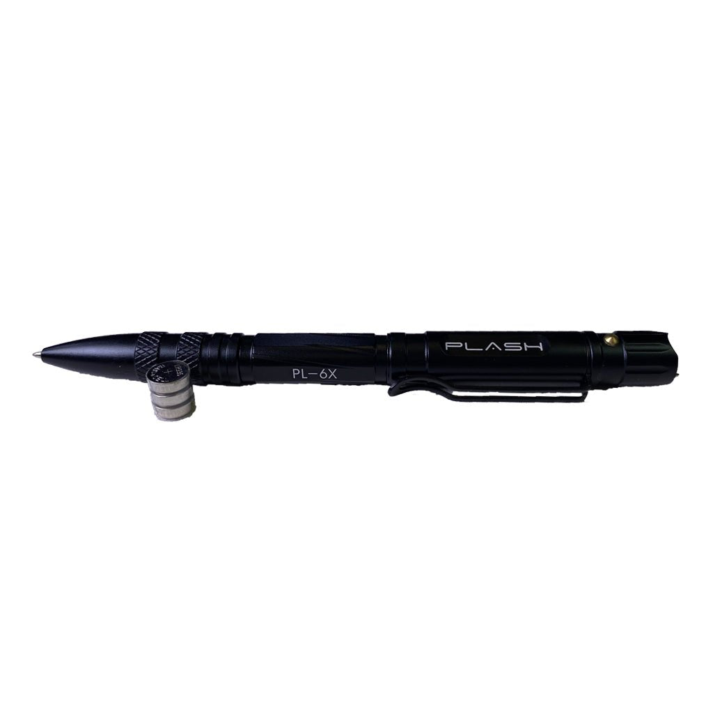 PlashLights MultiFunctional Tactical Pen with 3 Batteries 