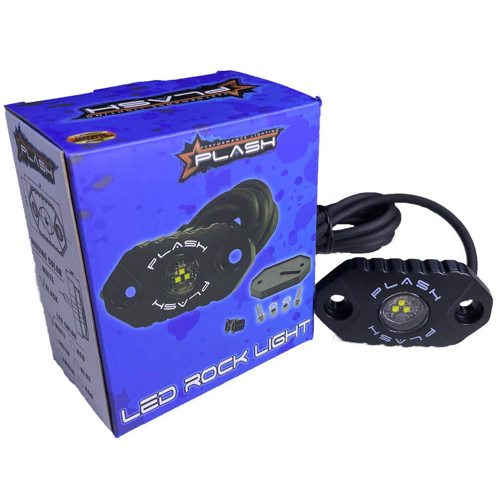 White LED Rock Lights | Under Glow | PlashLights