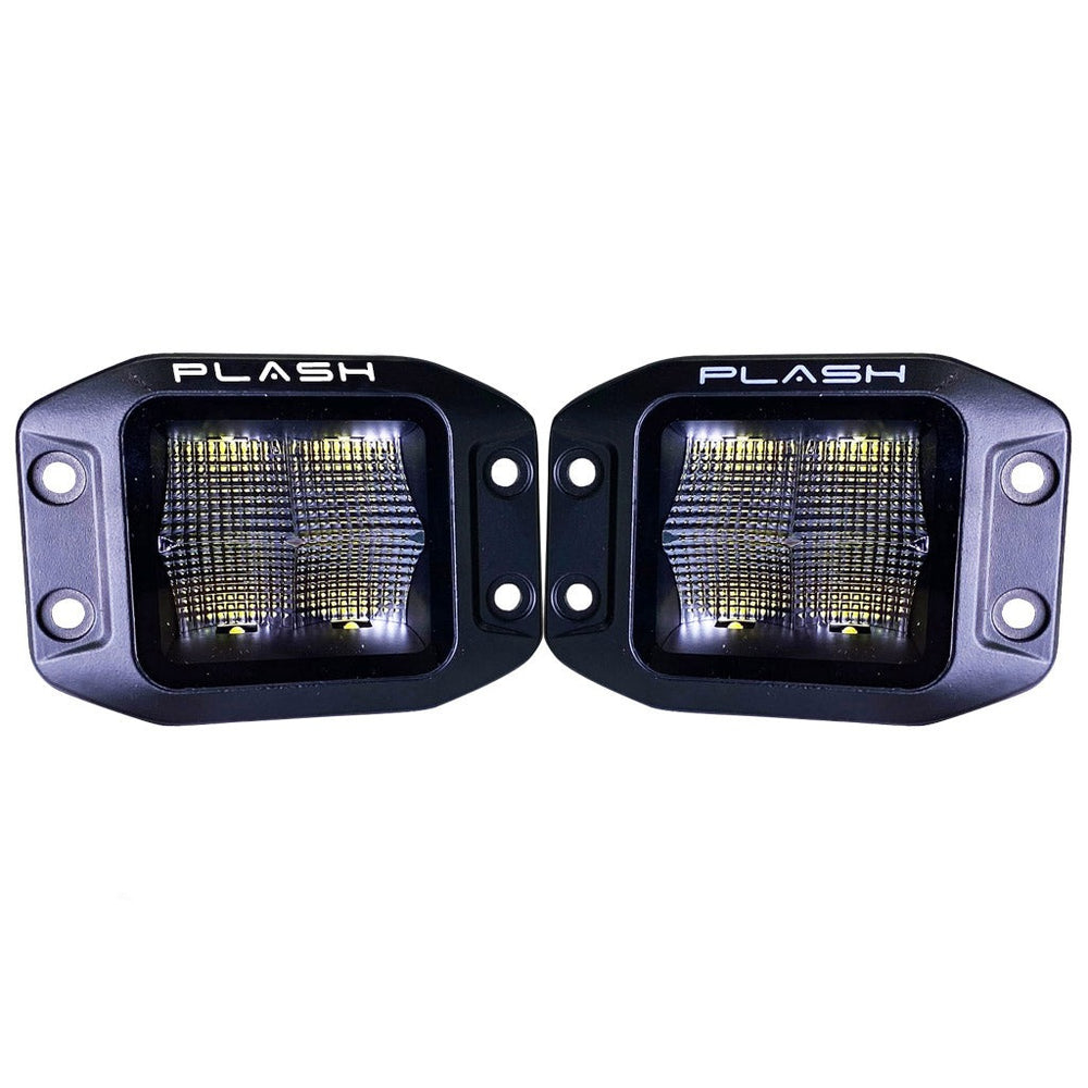 Flush Mounted LED Lights | Linear Cube & Low Profile | Plash
