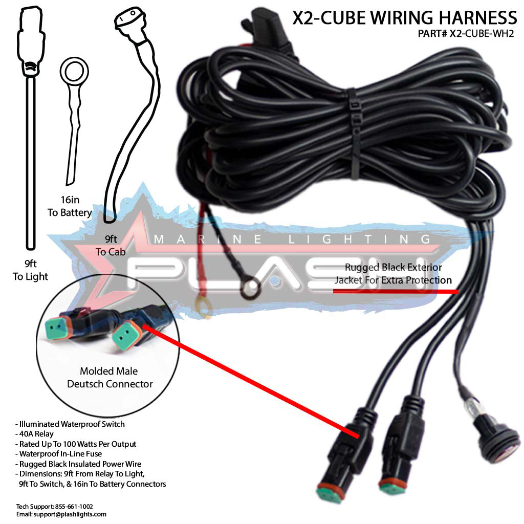 X2 Cube & Low Profile Series Wiring Harness