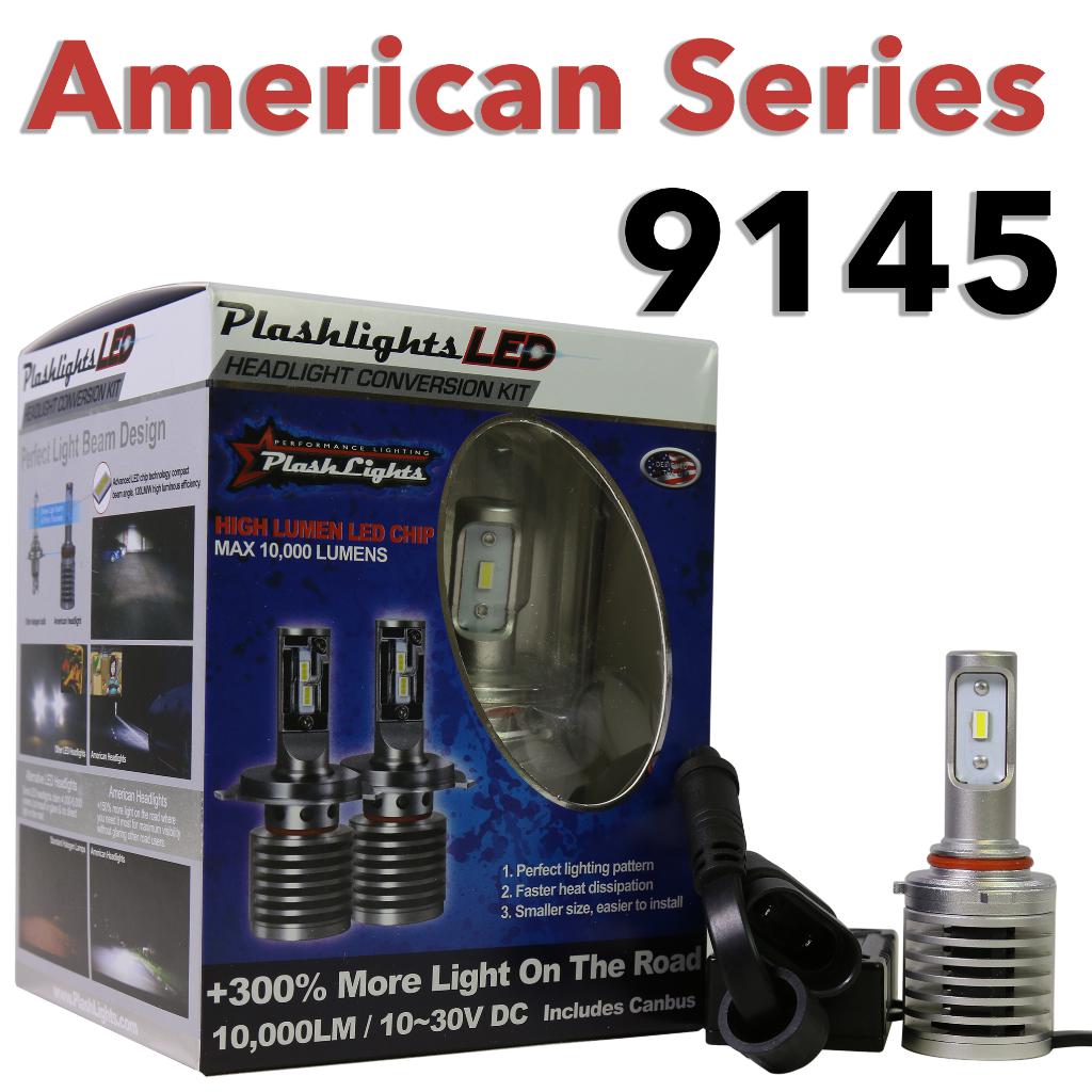 American Series 9145 Brightest LED Headlight Ford Fog Light Replacement