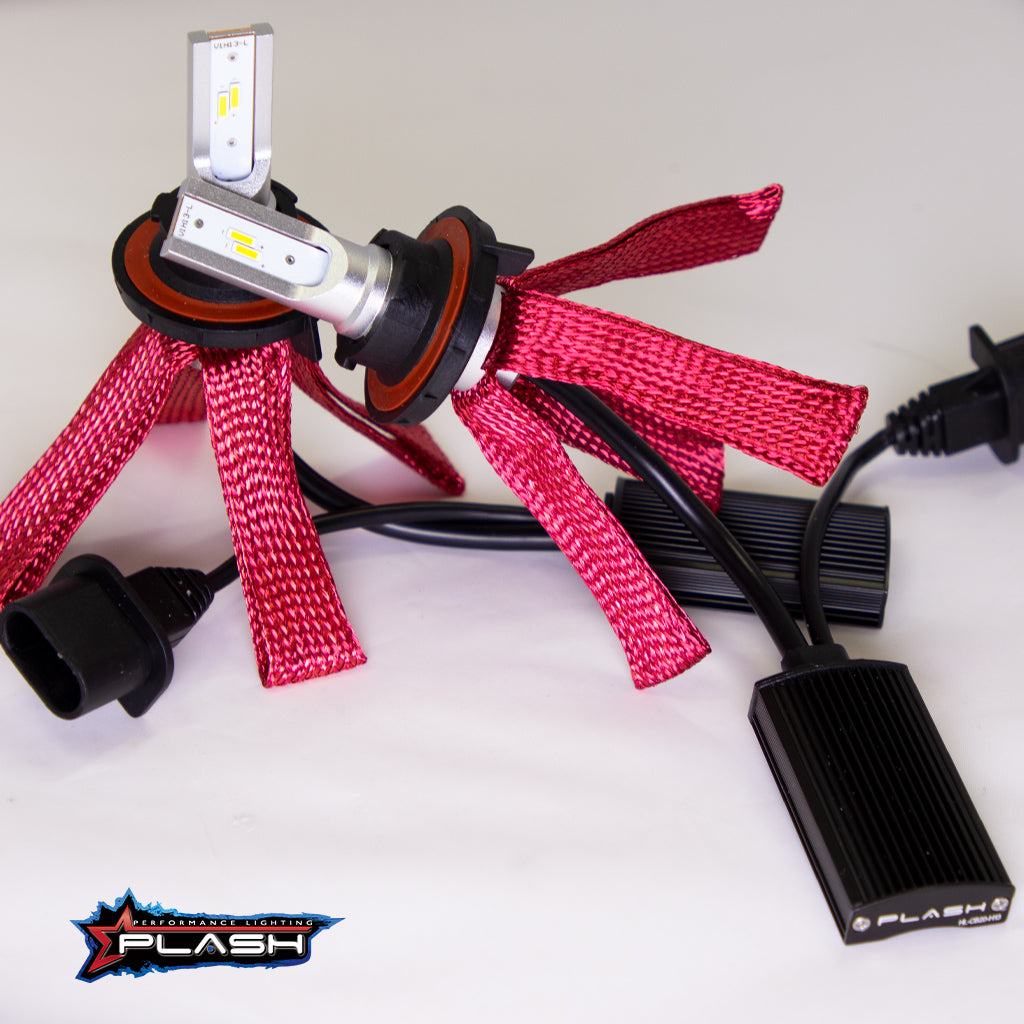 Flexible Copper Braided LED Headlight Conversion Kit