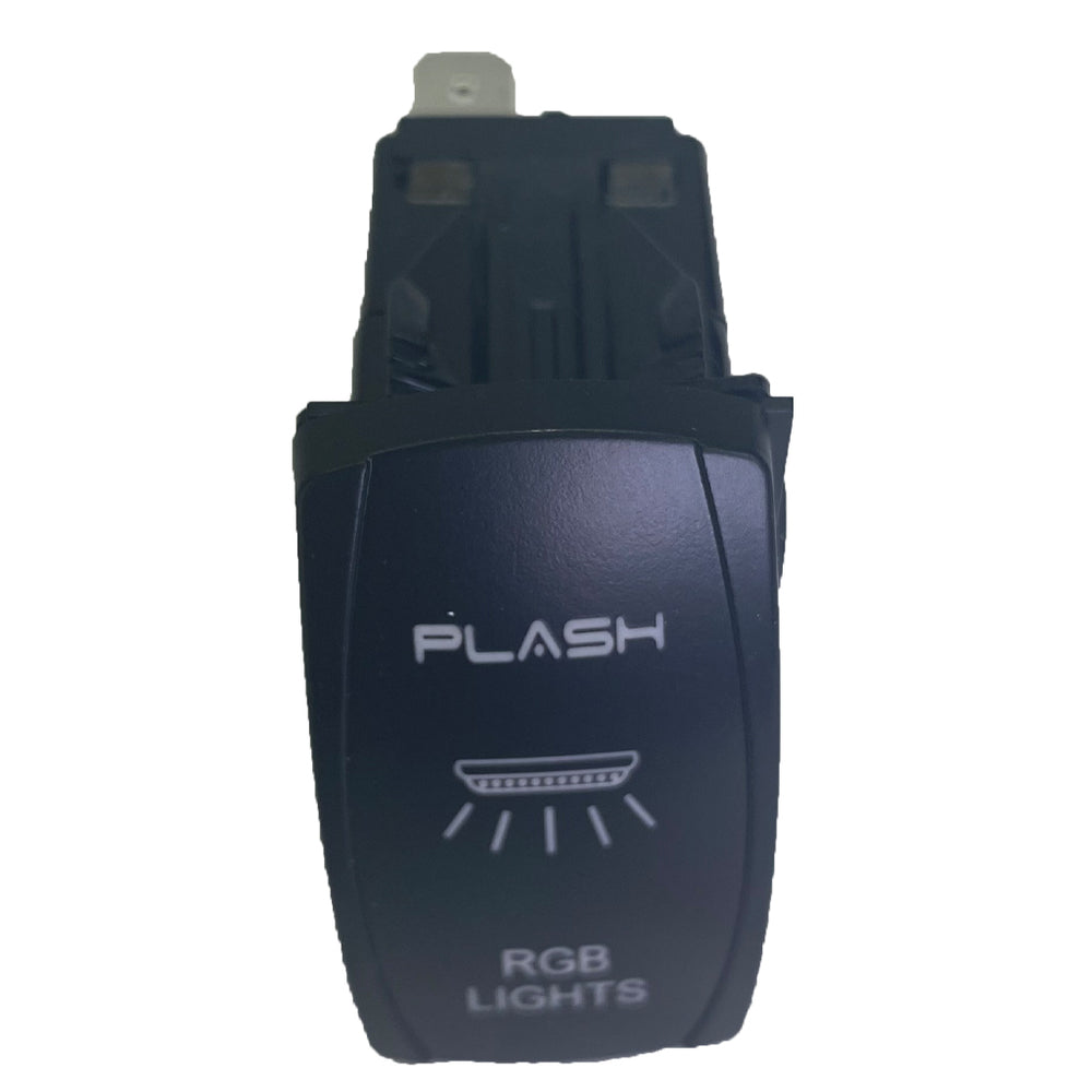 Plash RBG Rocker Switch | Waterproof Rocker Switch